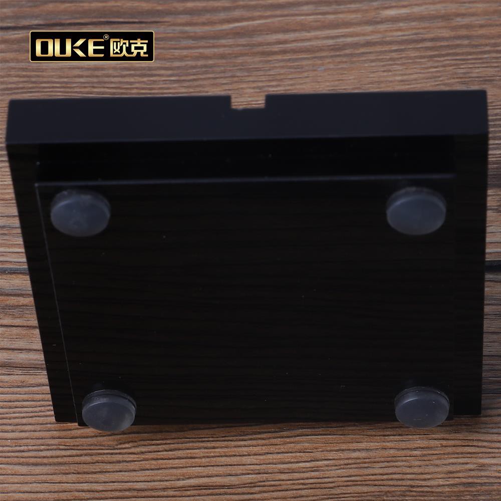 acrylic black soap stand