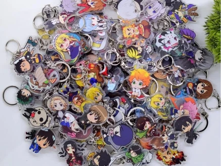 Custom Anime Acrylic Keychain Manufacturing & Wholesale Solutions Custom Anime Acrylic Keychain Manufacturing & Wholesale Solutions