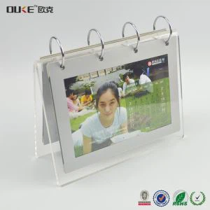 Chất lượng tuyệt vời Desktop Acrylic Holder Lịch Bàn Lịch Stand