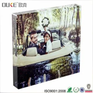 Bán nóng Bán bảng quảng cáo trong suốt Khung Acrylic Đèn Poster Acrylic Khung bán buôn