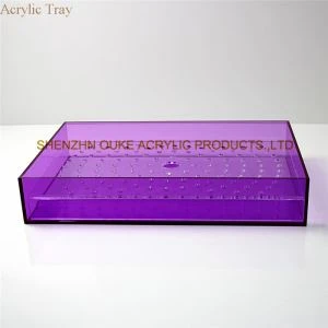 Màu hồng kích thước trung bình trang nhã phục vụ các khay Kệ acrylic Stackable