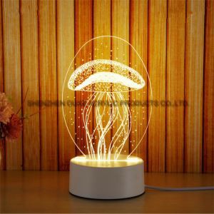 Tùy chỉnh minh bạch hồ Led bảng điều khiển màn hình hiển thị Led ánh sáng Hiển thị Acrylic dẫn đăng nhập