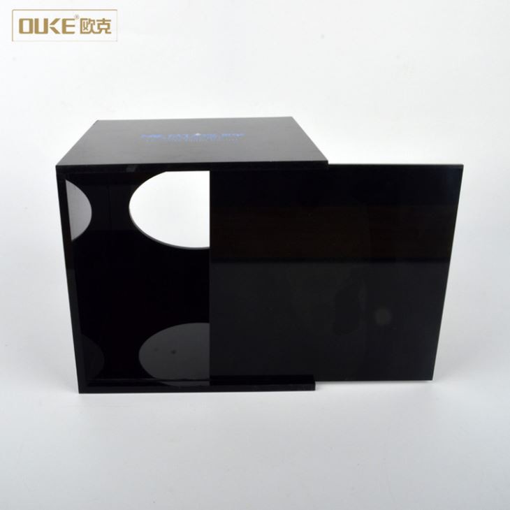 Hotel Printed Logo Napkin Acrylic Tissue Box