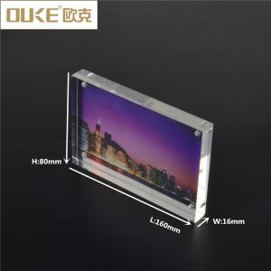 Giá rẻ rõ ràng làm bằng tay cắt dán khung ảnh acrylic