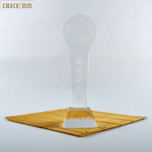 Mô hình hài hước rõ ràng Acrylic Trophy