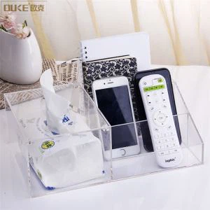 Làm bằng tay rõ ràng Acrylic trang điểm tổ chức