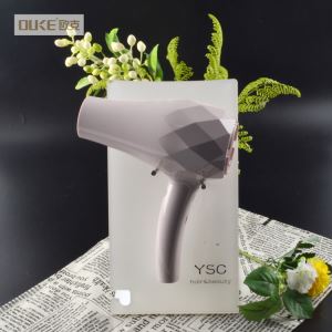 Trắng Tabletop Acrylic Máy sấy tóc Hiển thị Stand