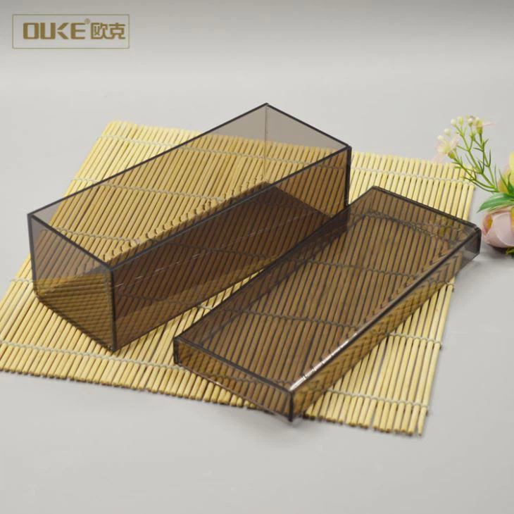 Wholesale Brown Acrylic Glasses Box